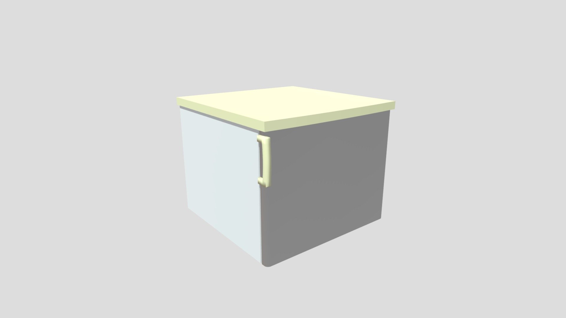 Fridge - Download Free 3D model by Jordi Boerboom (@jordirules ...