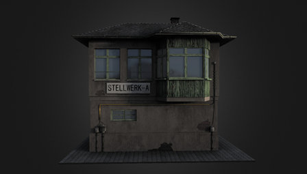 Stellwerk-A 3D Model