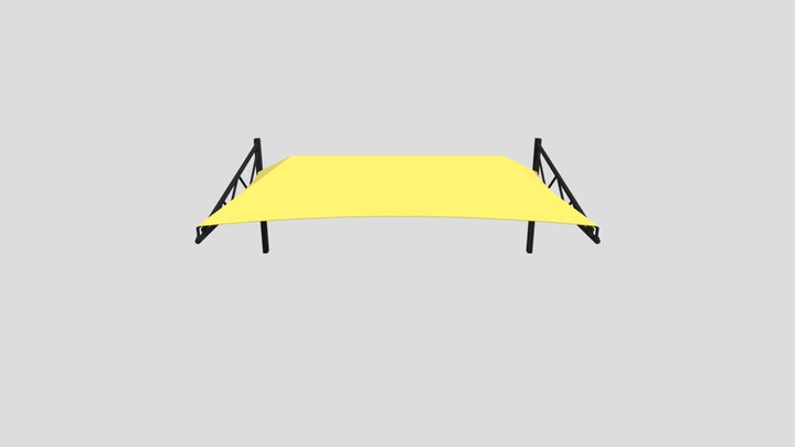 Cantilever - Custom Truss Support 3D Model