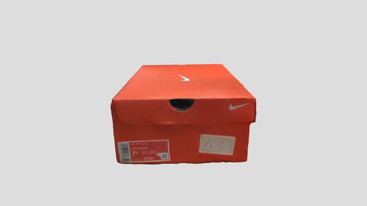 Nike Sneaker Box 3D Model