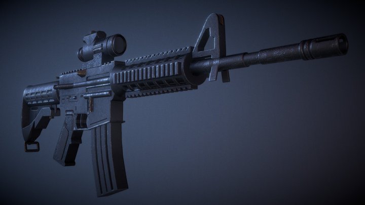 M4 / PBR Weapon 3D Model