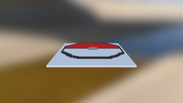 Pokeball Normal 3D Model
