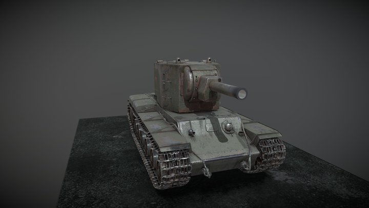 Танк 3D Model