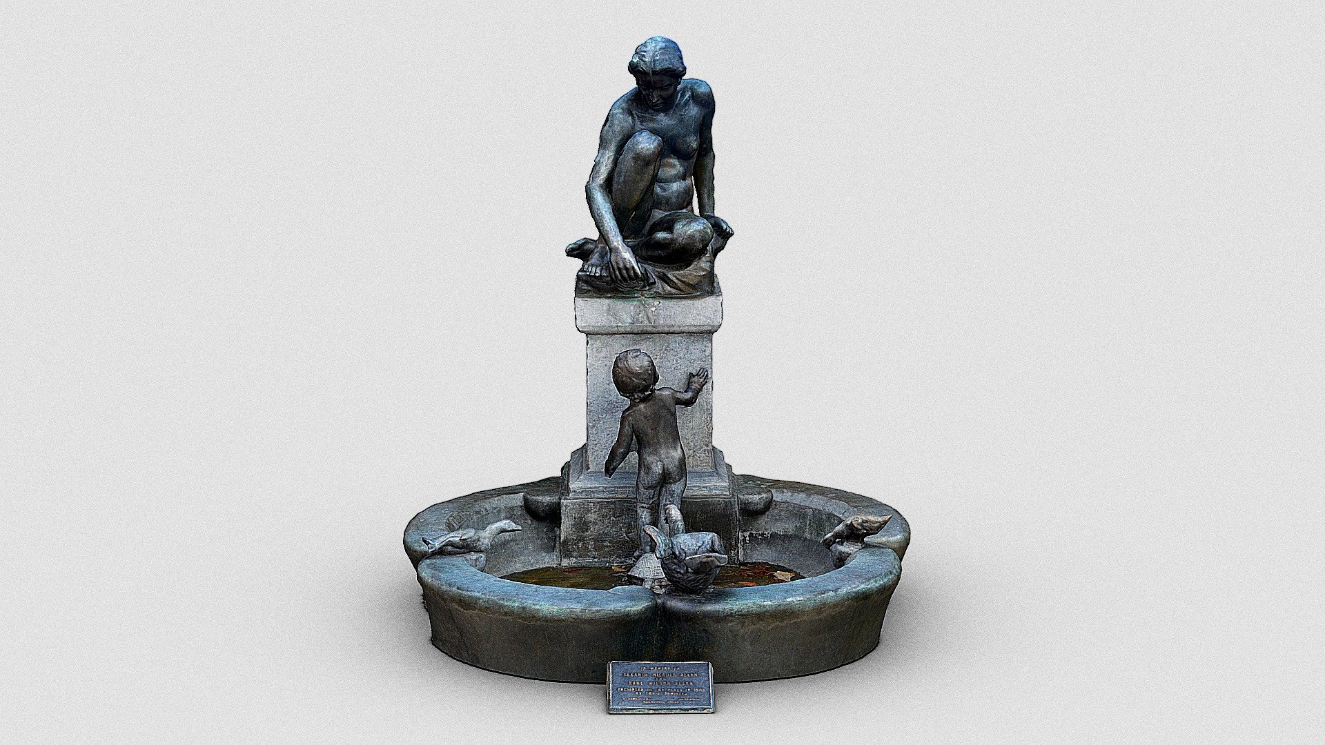 343: Allen Memorial Fountain