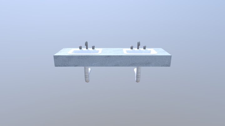 Sink A 01 Export 3D Model