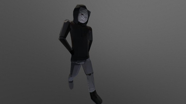 Null - Low-Poly Character model 3D Model