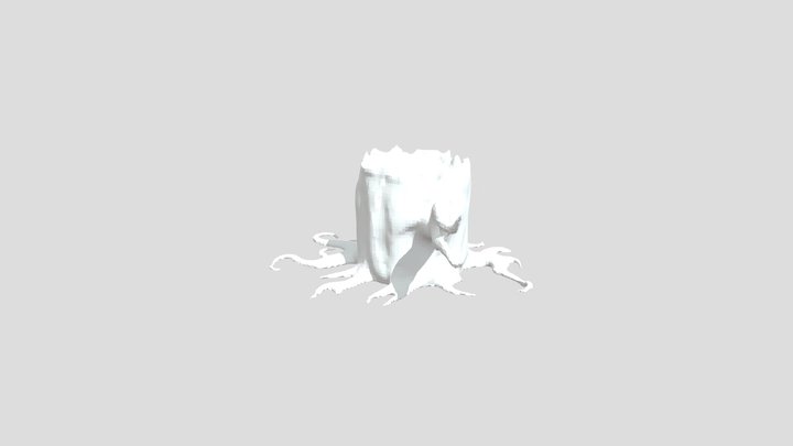 Treestump Redo 3D Model