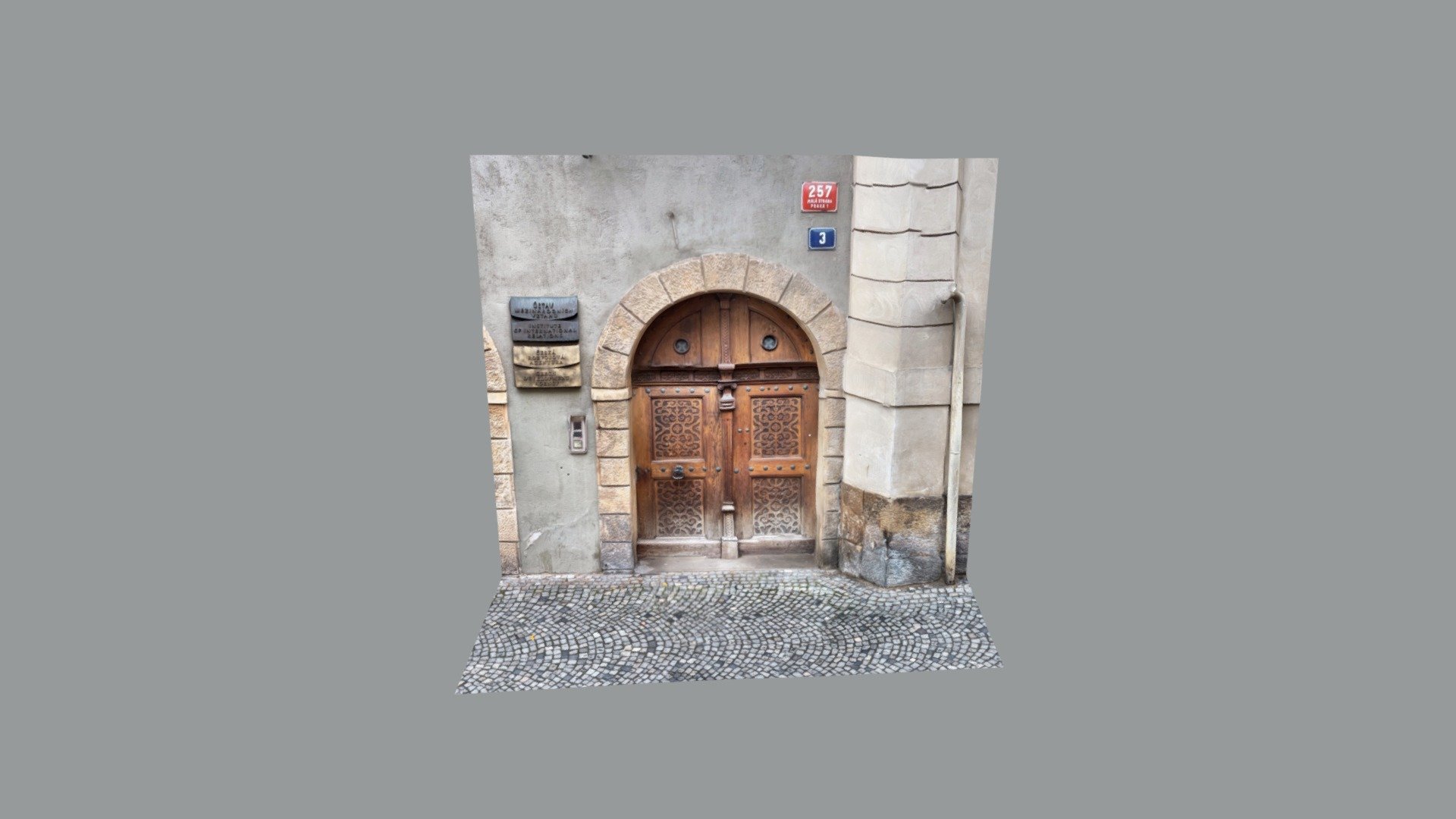 Entrance in Prague