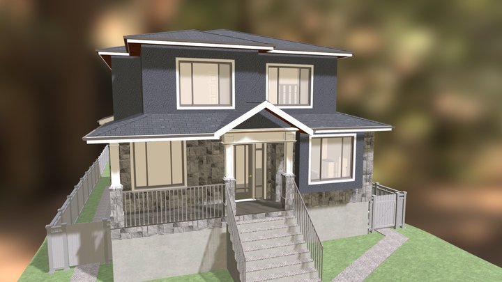 Waverley Ave, Vancouver, BC 3D Model