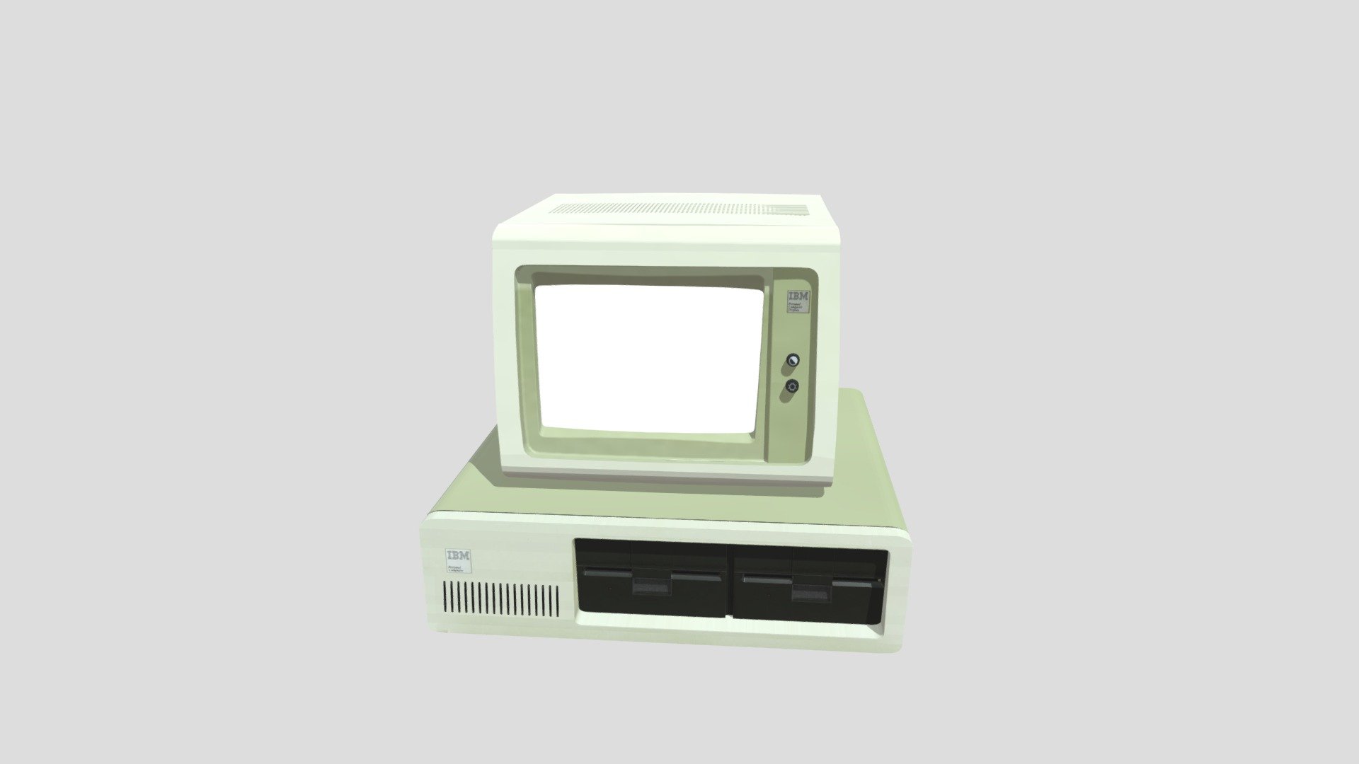 IBM Computer Download Free 3D Model By Edenpro2 f5b5e88 Sketchfab