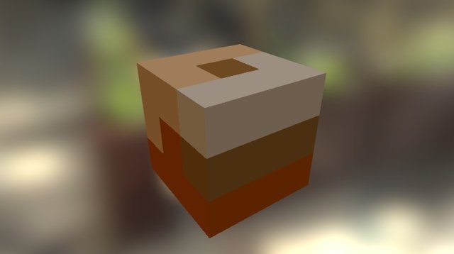 Puzzle Cube Assmbly 3D Model