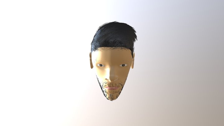 RAYAN TAJ FACE 3D Model