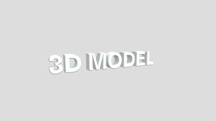3D Model 3D Model