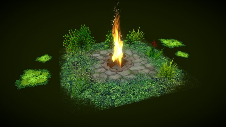 projekt ognisko uvw 3D Model