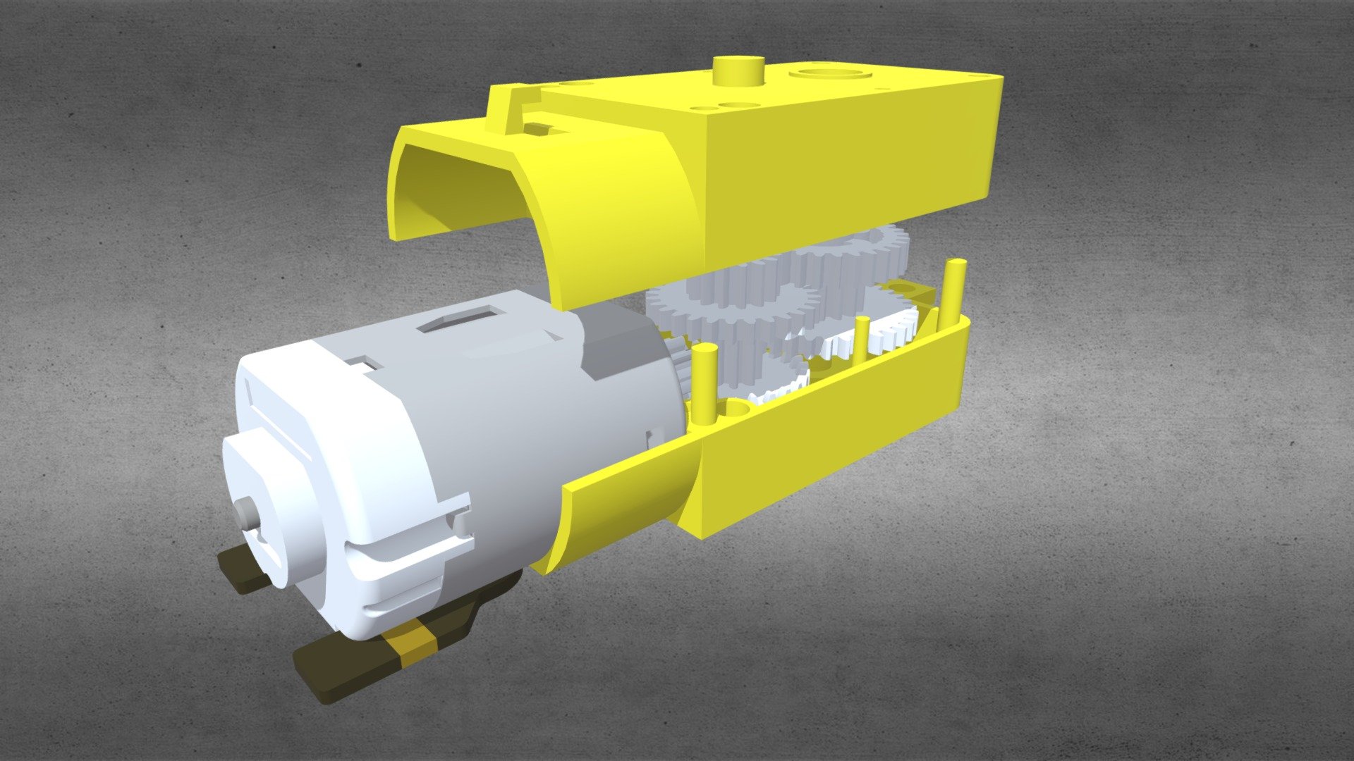mBot gearmotor — Sketchfab embed 3D viewer