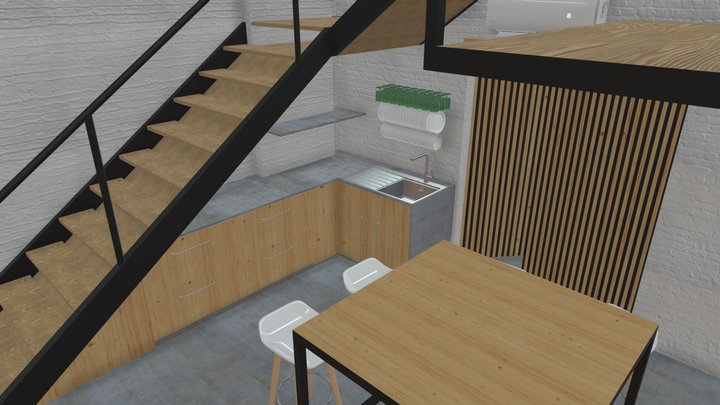 High Steet 3D Model