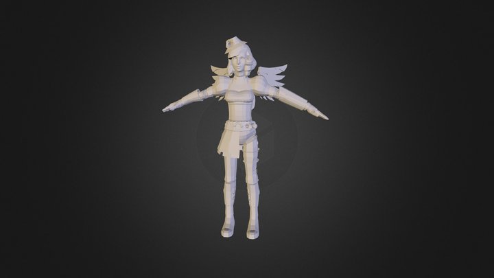 Alisa Retop 3D Model
