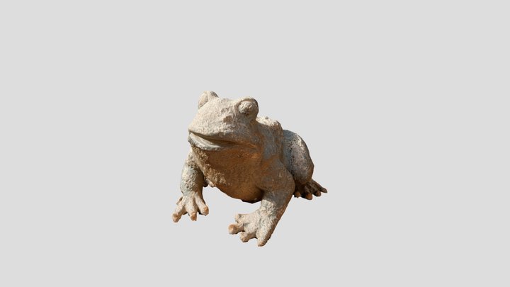 Frog_Manny 3D Model