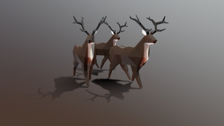8th Dec Reindeer – Free 3D Model STL