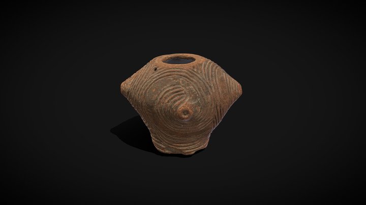 Pear-shaped vessel (Veremia settlement) 3D Model