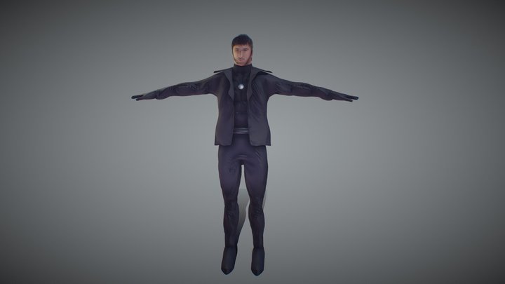 Chris Redfield Resident Evill Village 3D Model