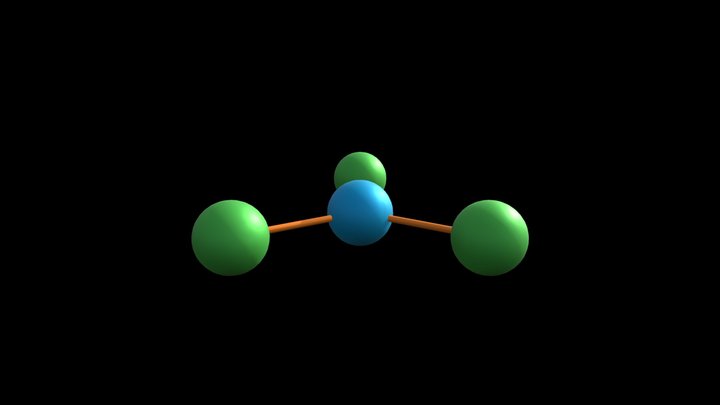 Trigonal Planar 3D Model
