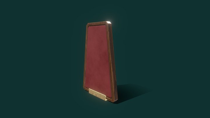 Weapon Stand 3D Model