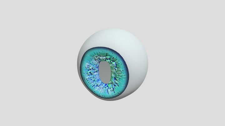 Creature Eye 3D Model