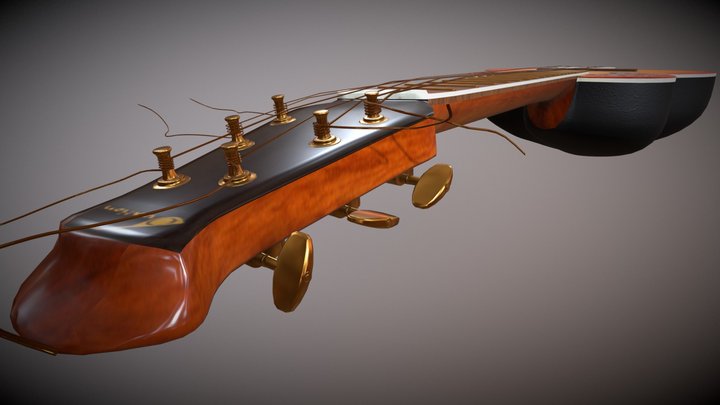 Ovation Guitar – Modelo 3D gratuito STL