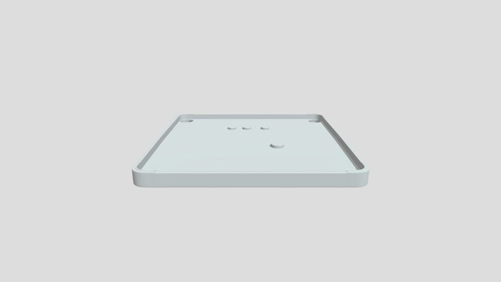 Carrom Board High Poly