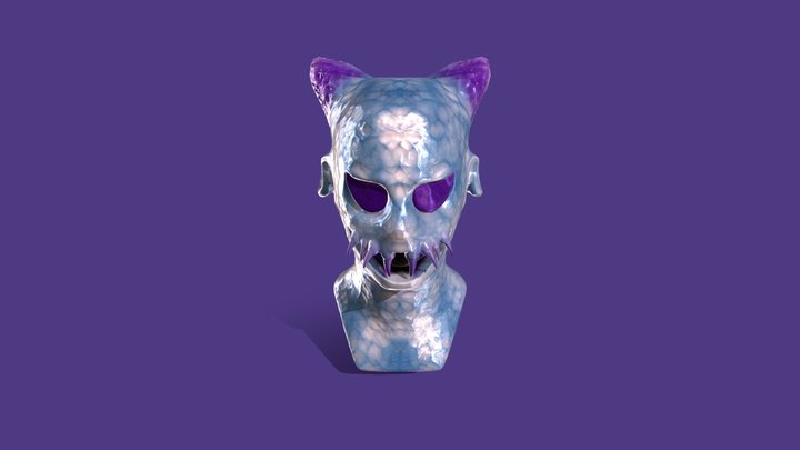 Monster Head 3D Model
