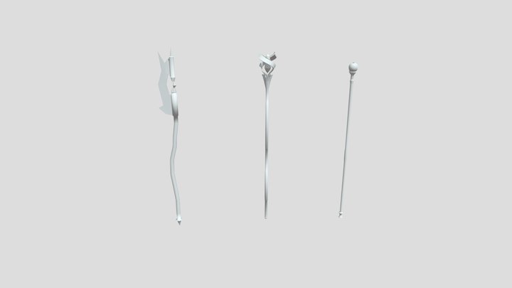 magic sticks 3D Model