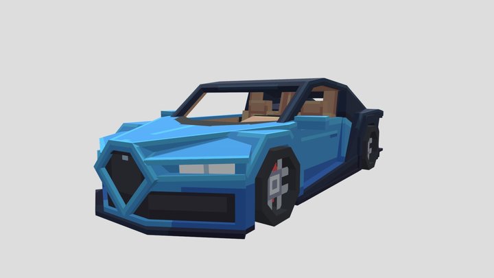 bugatti (old) 3D Model