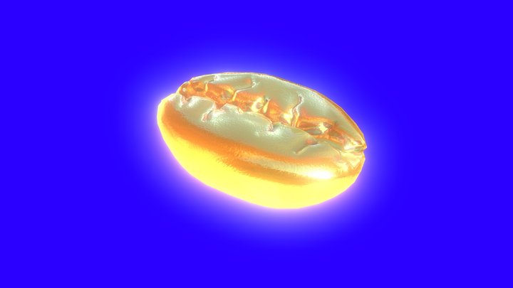 Coffee-bean 3D Model