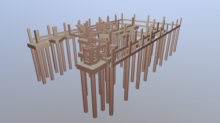 3D FUNDAÇÃO (ALCINDO) 3D Model