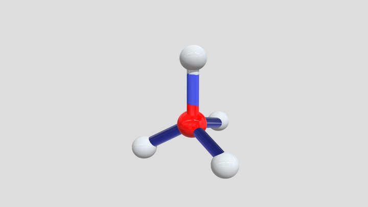 5 Tetrahedral 3D Model