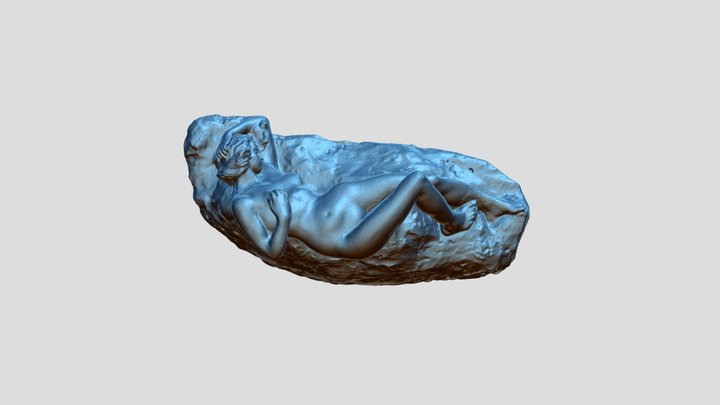 POP 2- 3D scanning of bronze sculpture - a nymph 3D Model
