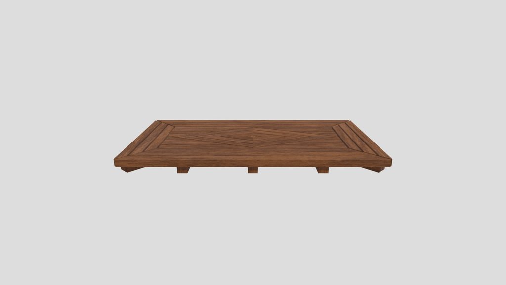 Bathmat Diamond Teak