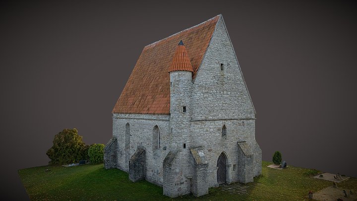 Saha chapel. Estonia 3D Model