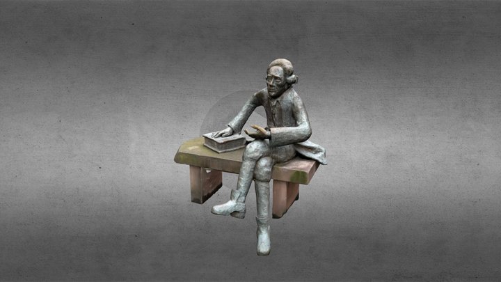 Lichtenberg Denkmal Papendiek 3D Model