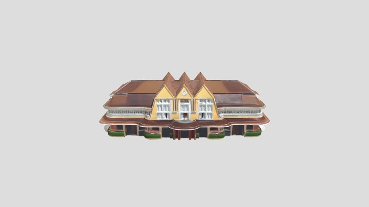 DA LAT STATION 3D Model