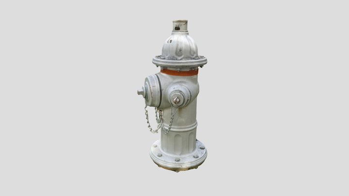 Fire Hydrant 44 3D Model