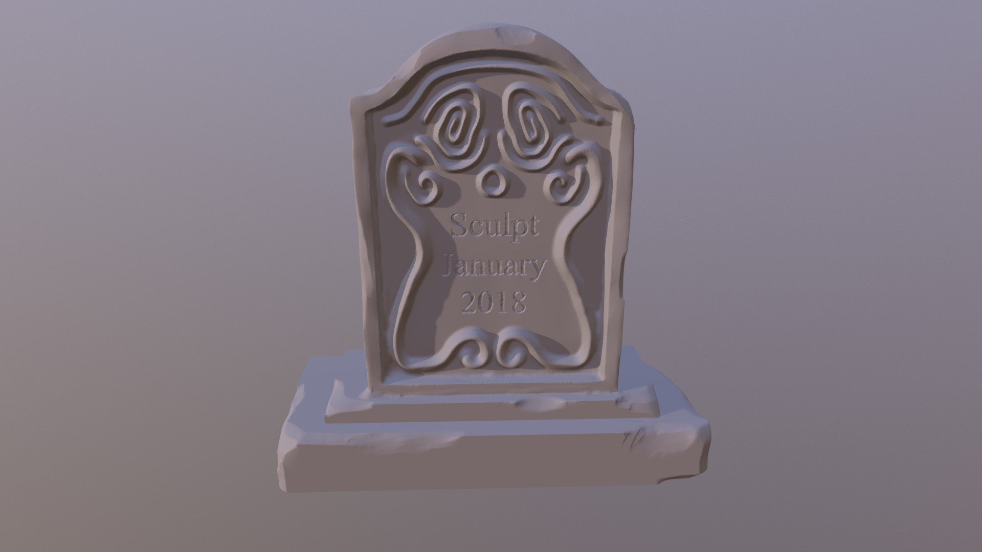 SculptJanuary 2018 | Jan 20