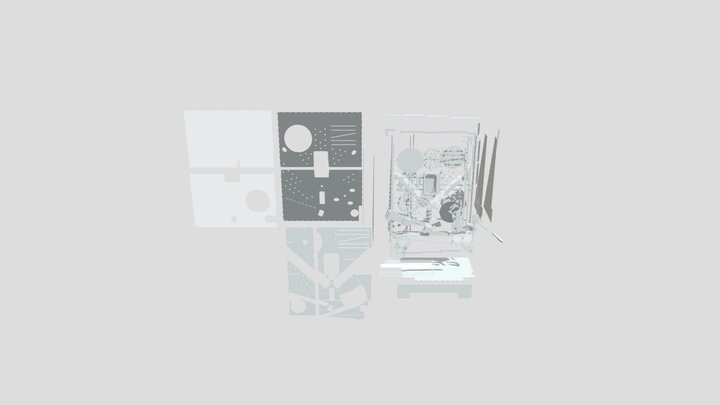 The Toll Board Final Exploded 3D Model