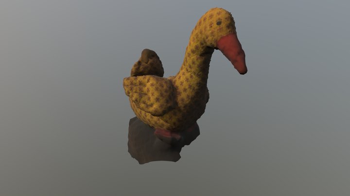 A duck, stuffed 3D Model