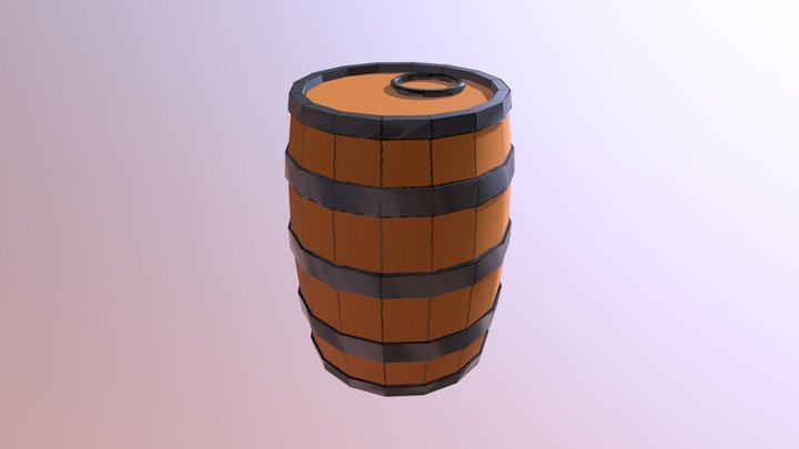 Barrel 3D Model