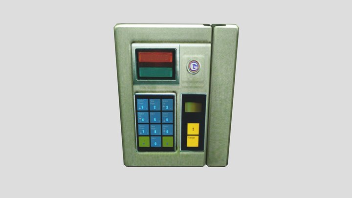 G.U.N. Key Card SA2 3D Model