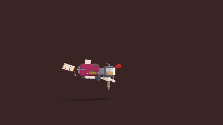 HW_gun2 3D Model