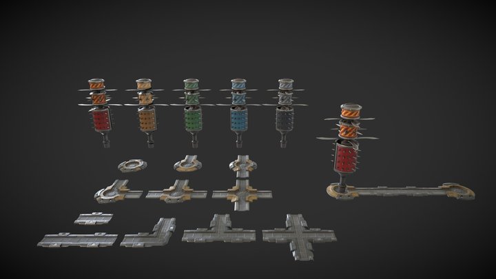 Spiketrap 3D Model