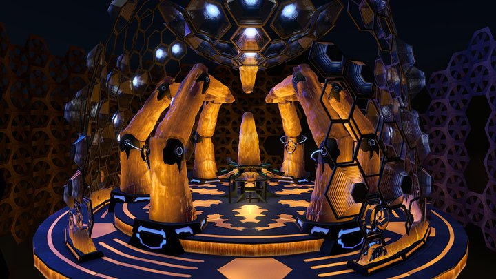 TARDIS Interior - 13th Doctor 3D Model